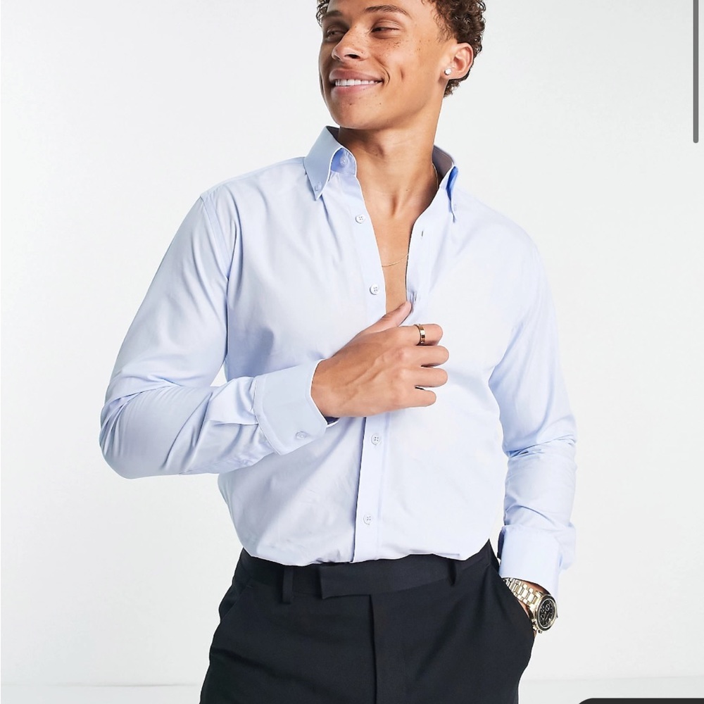ASOS Light Blue Dress Shirt